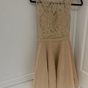 Anny Lee Cream Lace Dress